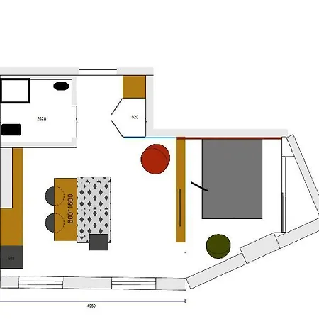 Apartment Harmony- Brand New & Cozy Very Center Of